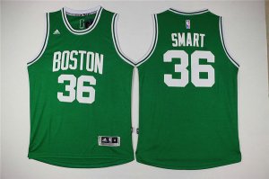 Maillot De Basket Boston Celtics Marcus Smart 36 Tissus Sportif Fans Edition Vert
